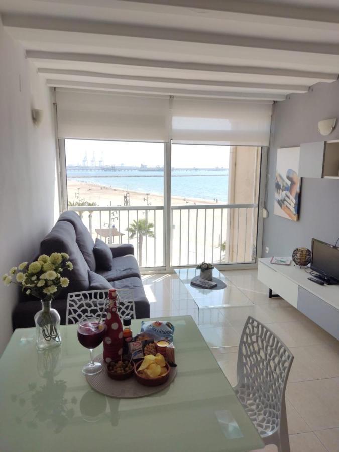 Paradis Playa Apartamento En 1ª Linea De Mar Con Magnificas Vistas * La Pineda